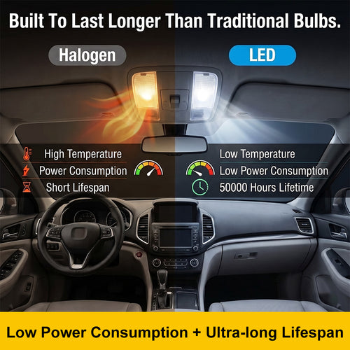 AutoGlowLED LED bulbs built to last longer than traditional halogen bulbs