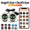 AutoGlowLED Devil's Eye LED Headlight Retrofit Kit 82 Modes