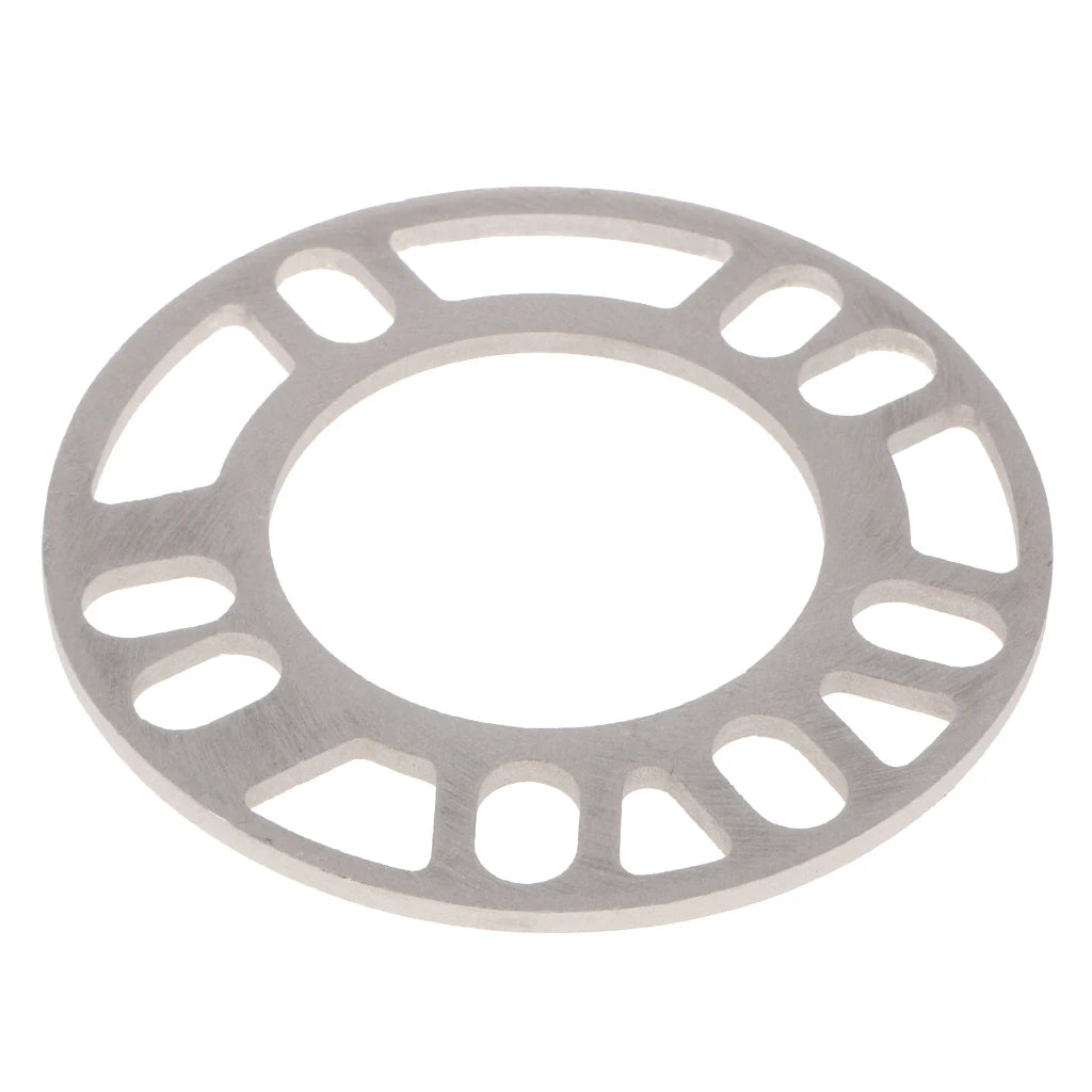 5mm Universal Wheel Spacer Car Wheel Spacer Shims Plate Gasket Universal Set Of 4 5x100 5x108 5x - Automotive LED Light