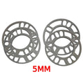 5mm Universal Wheel Spacer Car Wheel Spacer Shims Plate Gasket Universal Set Of 4 5x100 5x108 5x - Automotive LED Light