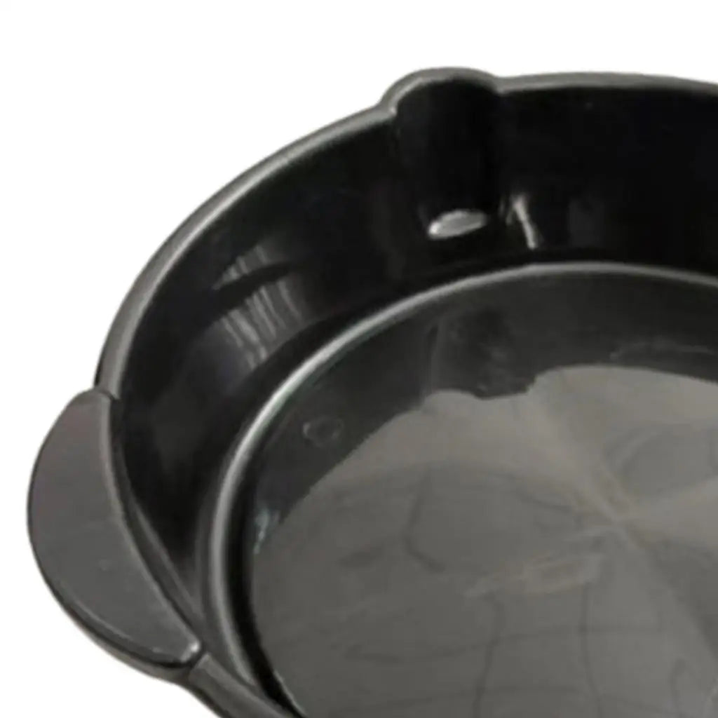 6L Oil Change Drain Pan Oil Receiving Basin Engine Oil Drip Pan Leakproof Cleaning for Cars and  - Automotive LED Light