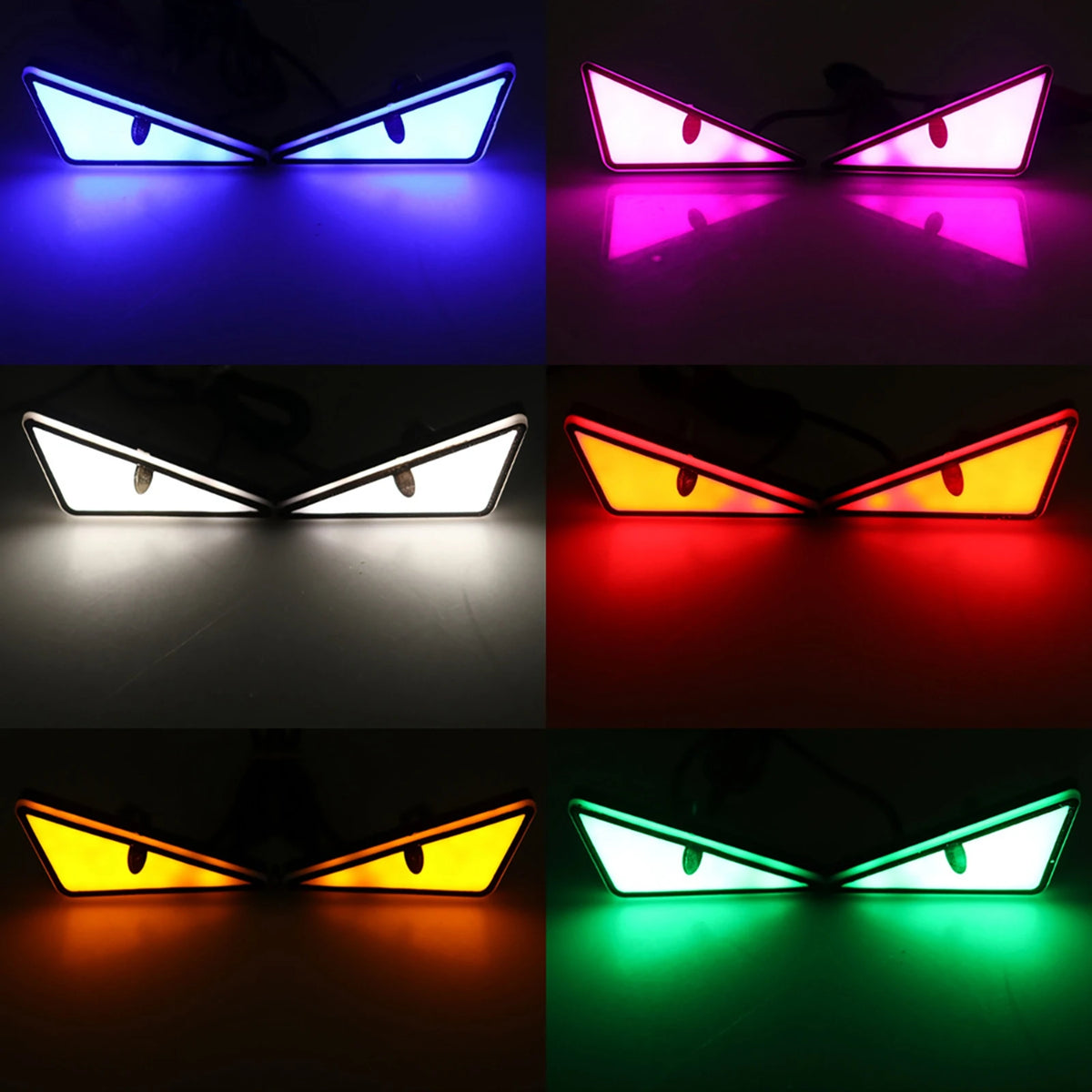 Motorcycle Decorative License Plate Light Accessory Stylish Versatile 2400LM Waterproof Motorcyc - LED Motorcycle Light