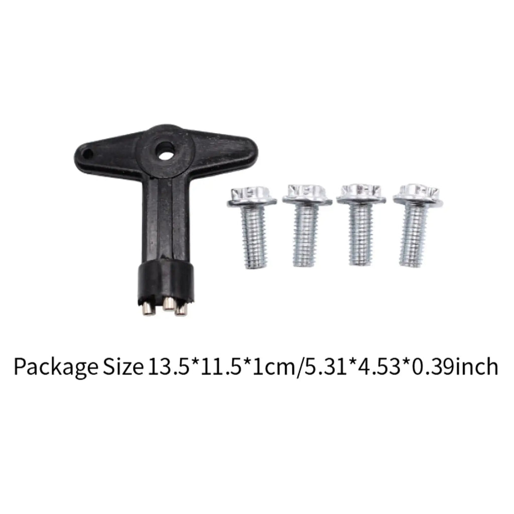 7700422600 Alloy Wheel Centre Cap Screw Bolts with Key for Renault Megane Clio K for Renault MK2 MK1 2001-2007 - Automot