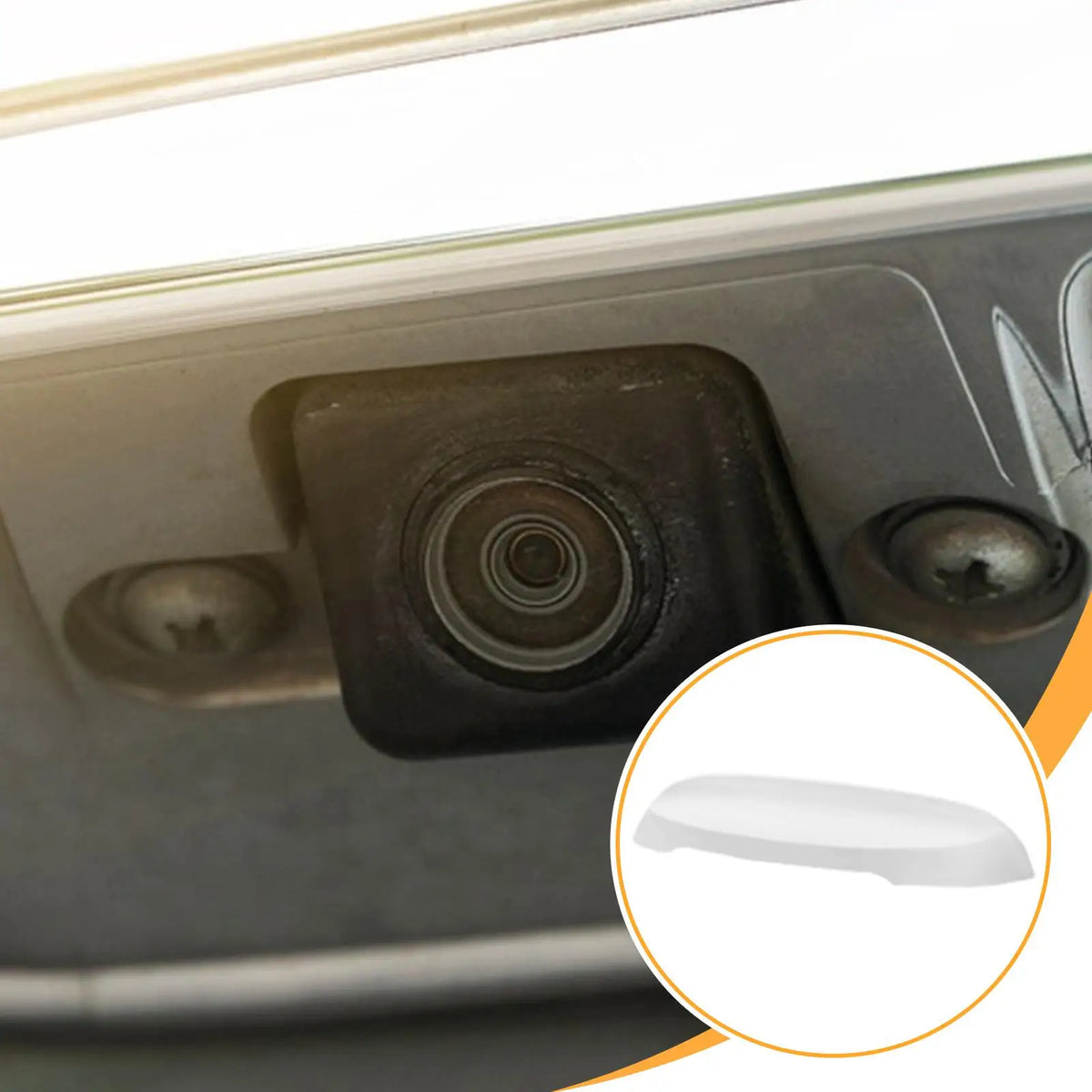 Car Rear View Camera Rain Cover Shield Exterior Accessories Rear View Camera Protection Anti Rai - Automotive LED Light