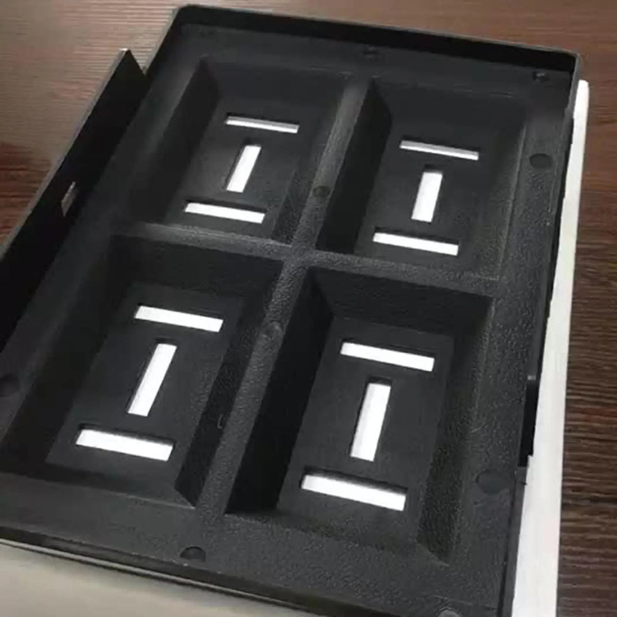 Car Battery Tray Bracket Metal Battery Hold Down Tray Storage Battery Holder support Recessed Sl - Automotive LED Light