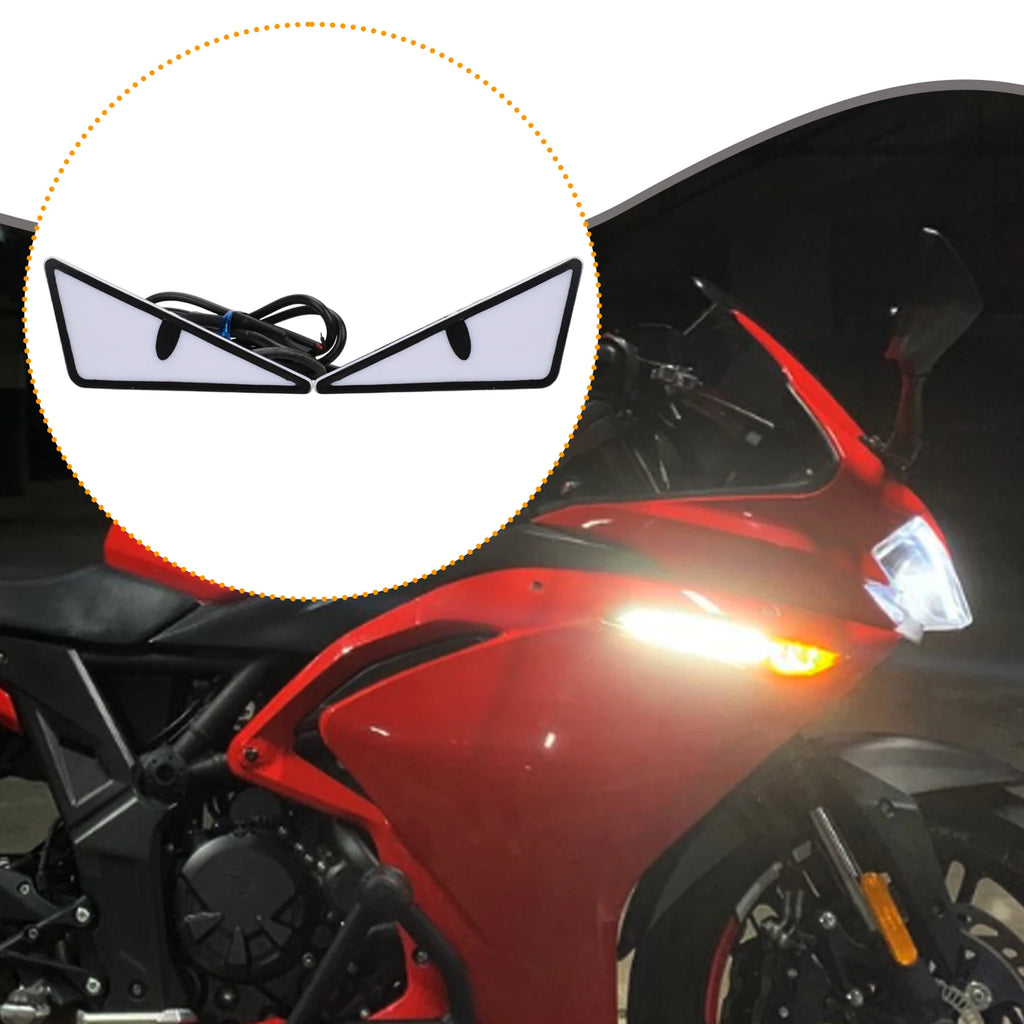 Motorcycle Decorative License Plate Light Accessory Stylish Versatile 2400LM Waterproof Motorcyc - LED Motorcycle Light