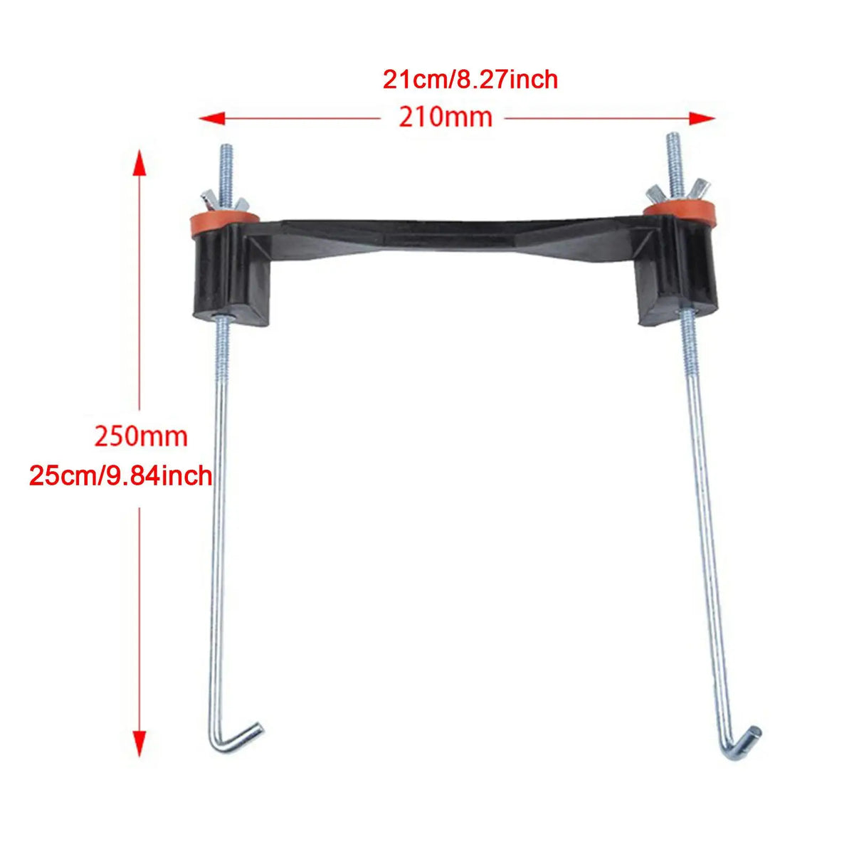 Car Battery Tray Bracket Metal Battery Hold Down Tray Storage Battery Holder support Recessed Sl - Automotive LED Light