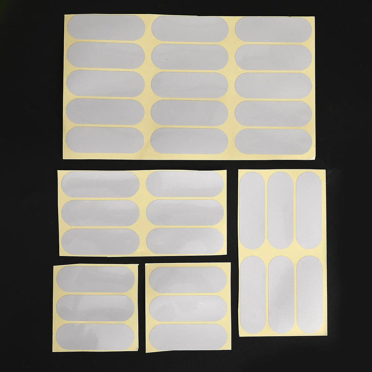 Automotive Motorcycle Reflective Stickers for Helmet Wheel Window Laptops Self Adhesive Car Warn - Automotive LED Light