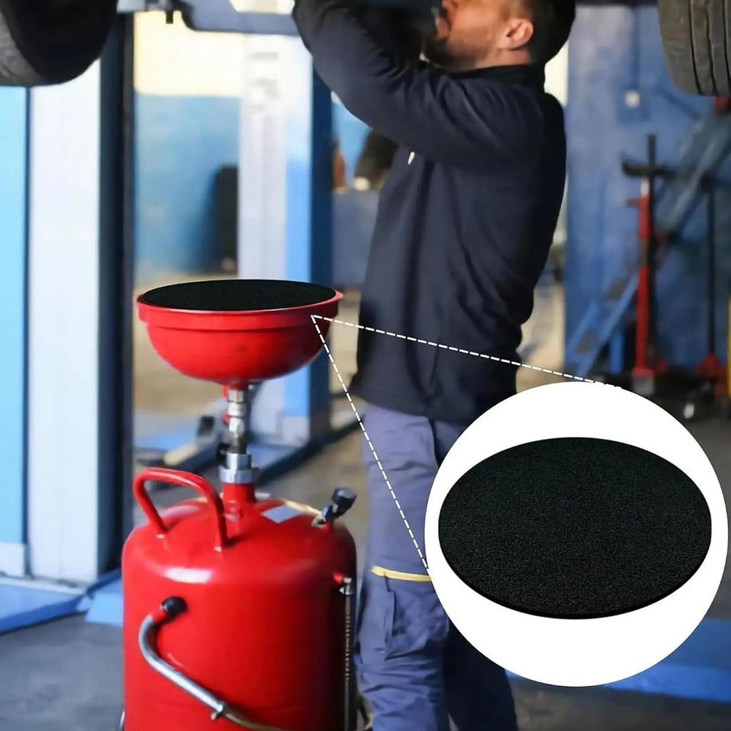 2/3/5PCS Oil Drain Splash Pads Anti Splash Oil Change Mat for Garage Automotive Car Oil Changing - Automotive LED Light