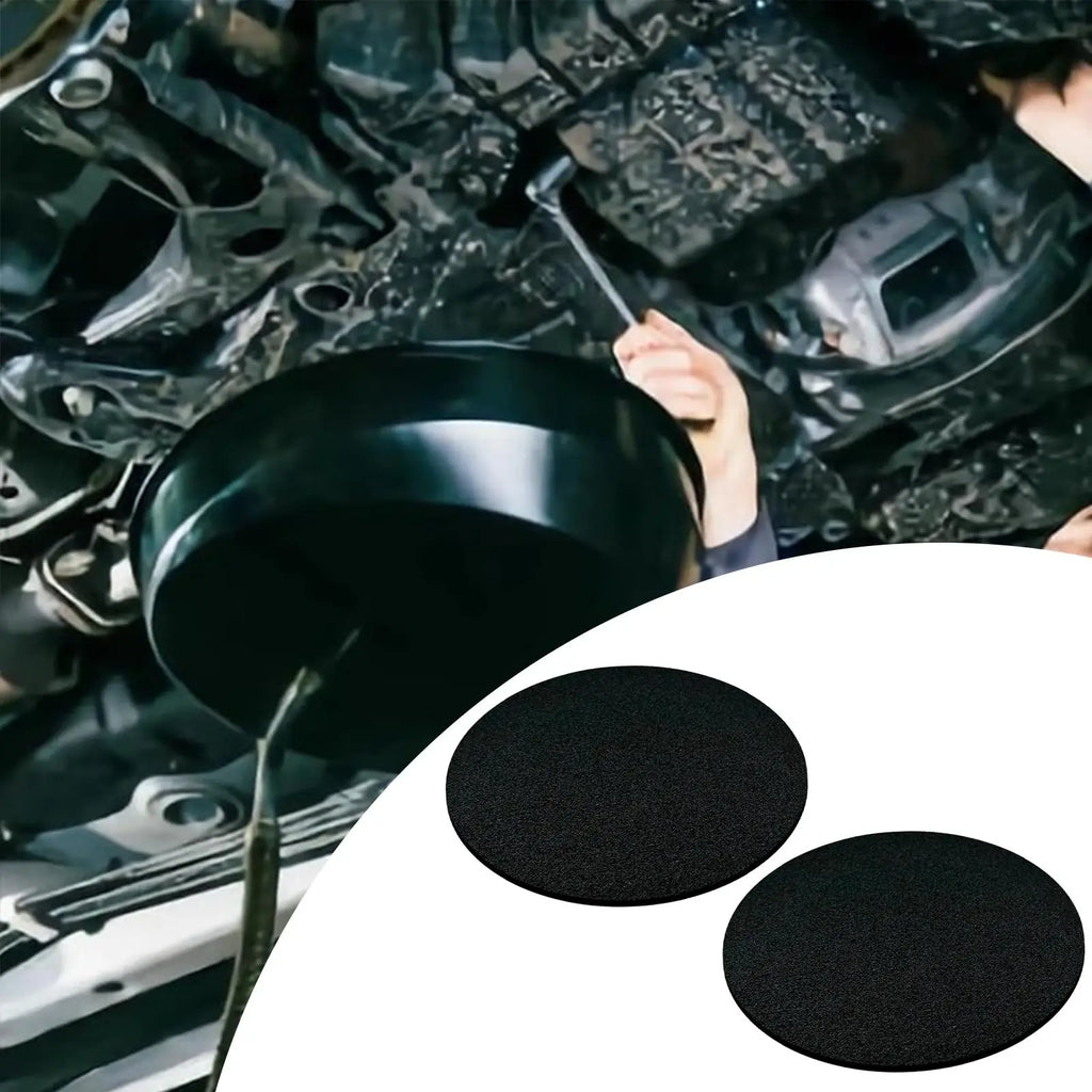 2/3/5PCS Oil Drain Splash Pads Anti Splash Oil Change Mat for Garage Automotive Car Oil Changing - Automotive LED Light