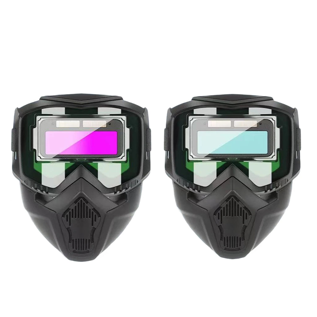 Detachable Welder Cover Welding Face Hood Protection Headgear Anti Splash Grinding Welding Prote - Automotive LED Light