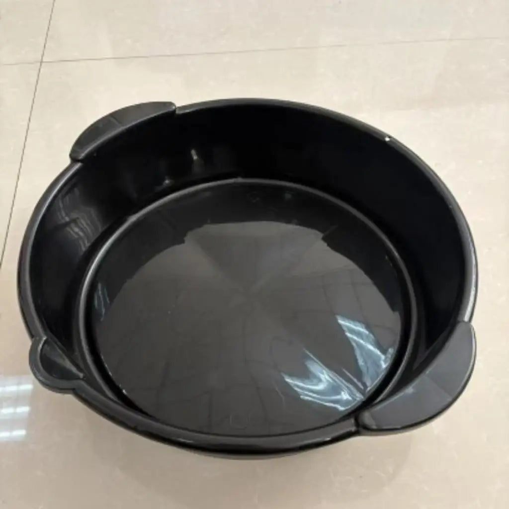 6L Oil Change Drain Pan Oil Receiving Basin Engine Oil Drip Pan Leakproof Cleaning for Cars and  - Automotive LED Light