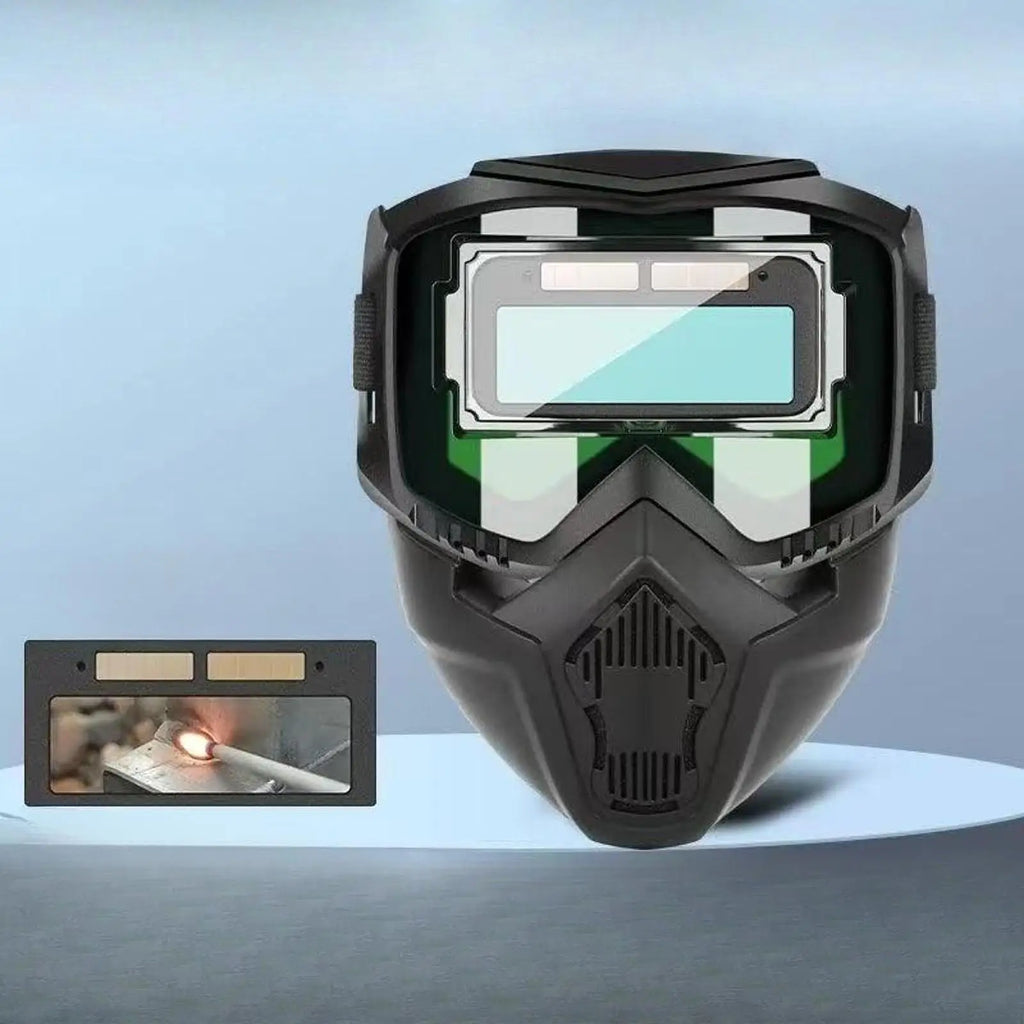 Detachable Welder Cover Welding Face Hood Protection Headgear Anti Splash Grinding Welding Prote - Automotive LED Light
