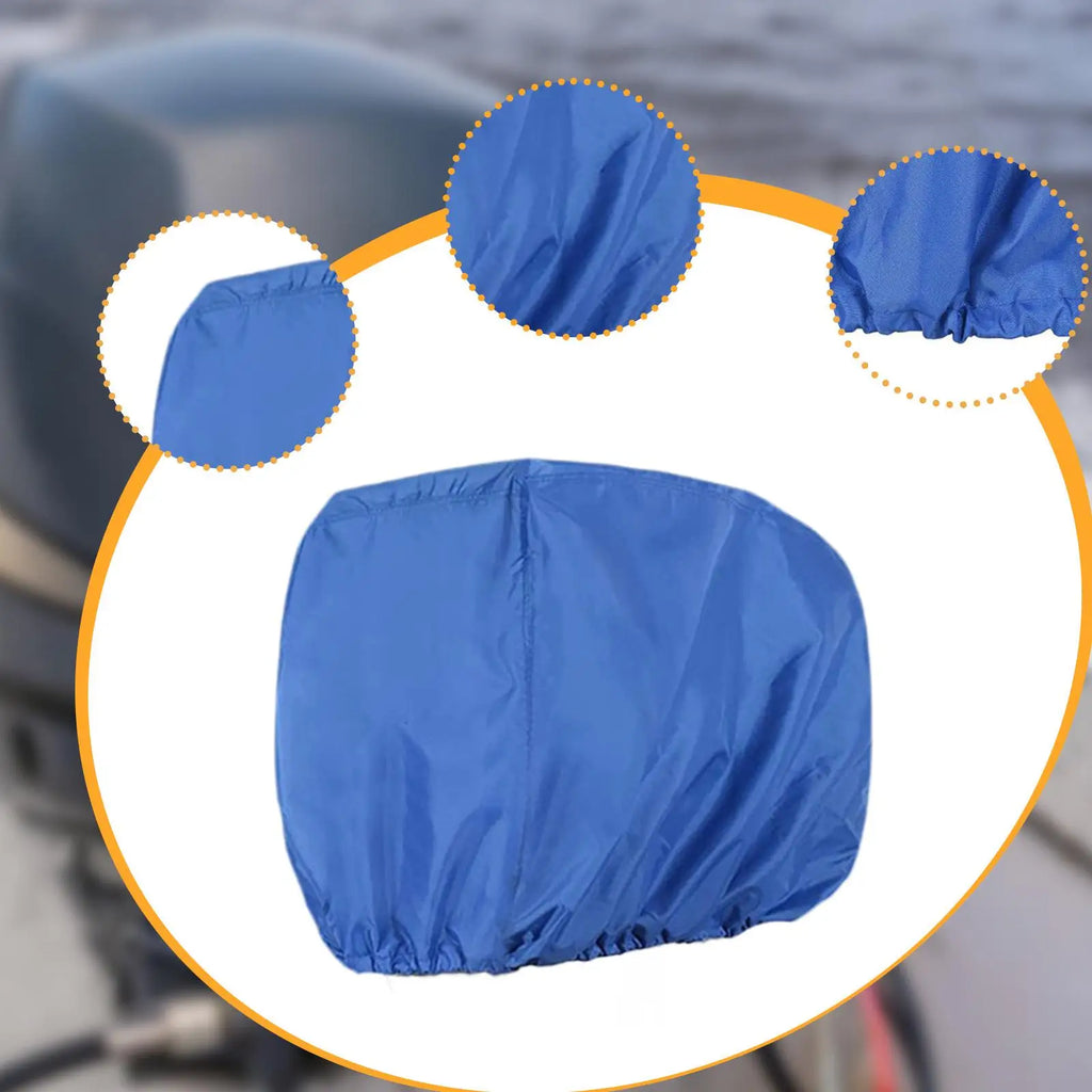 Boat Motor Cover Outboard Boat Engine Hood Cover 210D Oxford cloth Waterproof Windproof Protecti - Automotive LED Light