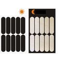 Automotive Motorcycle Reflective Stickers for Helmet Wheel Window Laptops Self Adhesive Car Warn - Automotive LED Light