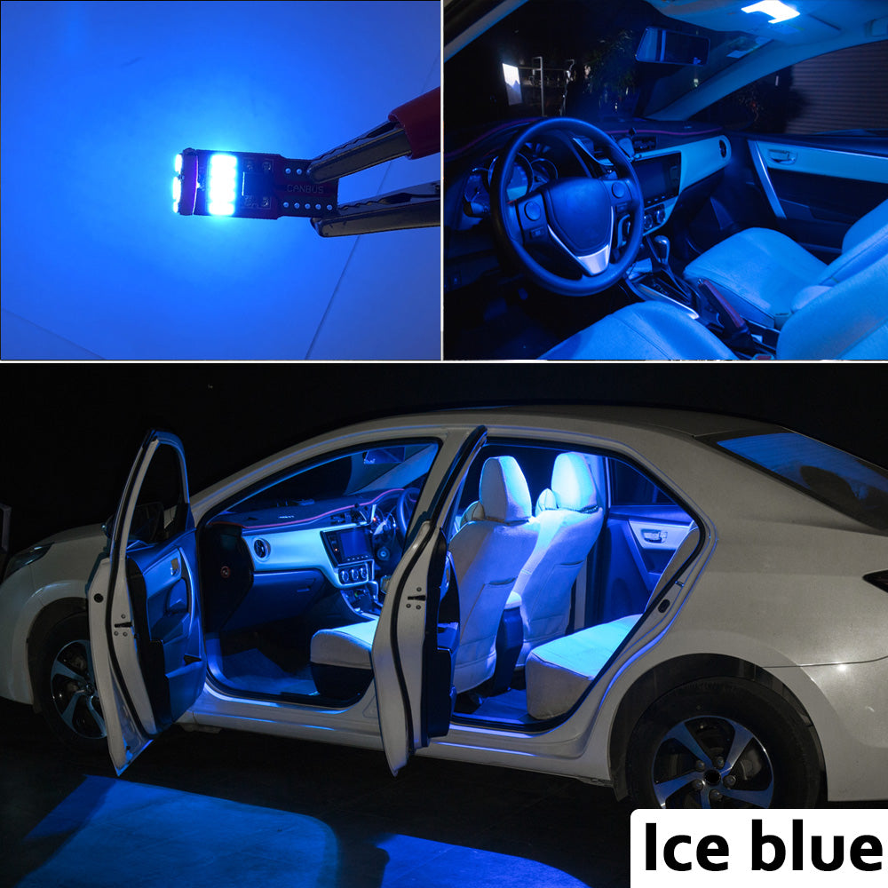 AutoGlowLED 12Pcs Canbus LED Interior Light Kit for Renault Trafic 2015-2024
