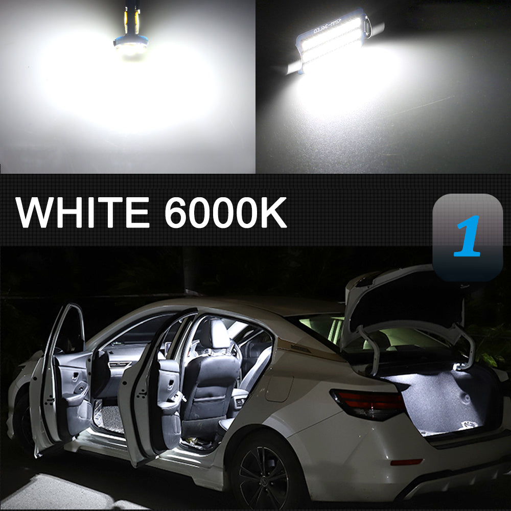 AutoGlowLED 8Pcs LED Interior Light Kit for VW Fox 2004-2014 Canbus