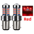 AutoGlowLED 1157 BAY15D P21/5W LED Brake Stop Light Bulbs for Citroen