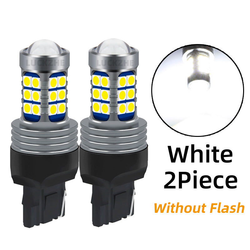 AutoGlowLED T20 7440 LED Reverse Light Bulbs for Citroen, 6000K Xenon White