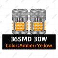 AutoGlowLED LED Turn Signal Lights for BMW X1 E84 F48 X2 F39 Amber Blinker Bulbs