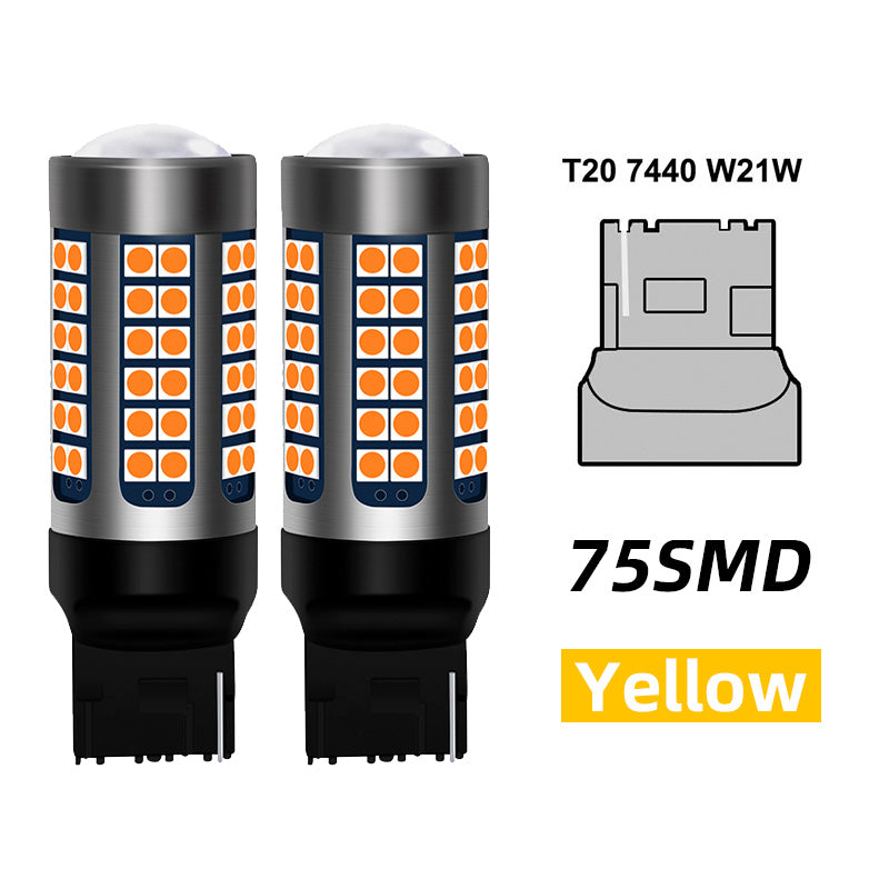 AutoGlowLED WY21W LED Turn Signal Bulb for Mazda 2 3 CX-5 MX-5 Canbus