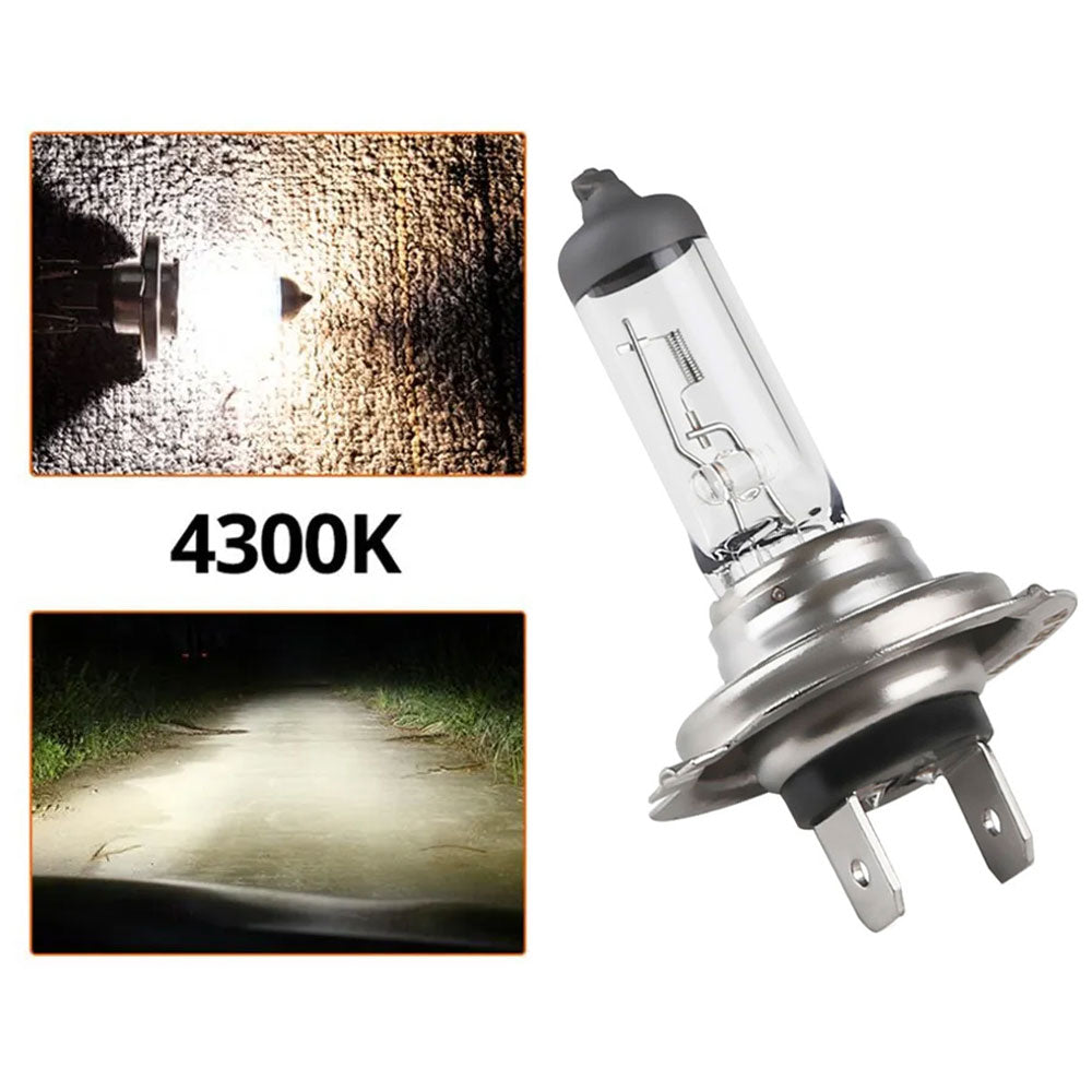 AutoGlowLED H7 Halogen Headlight Bulb 2PCS Canbus for Audi A4 2001-2016