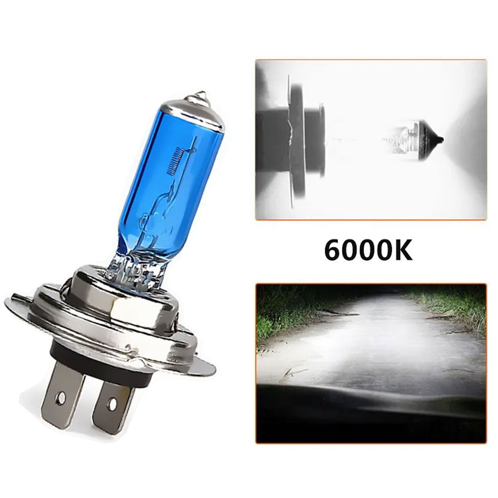 AutoGlowLED H7 Halogen Headlight Bulbs for Audi A3 8P 2003-2013, 2PCS