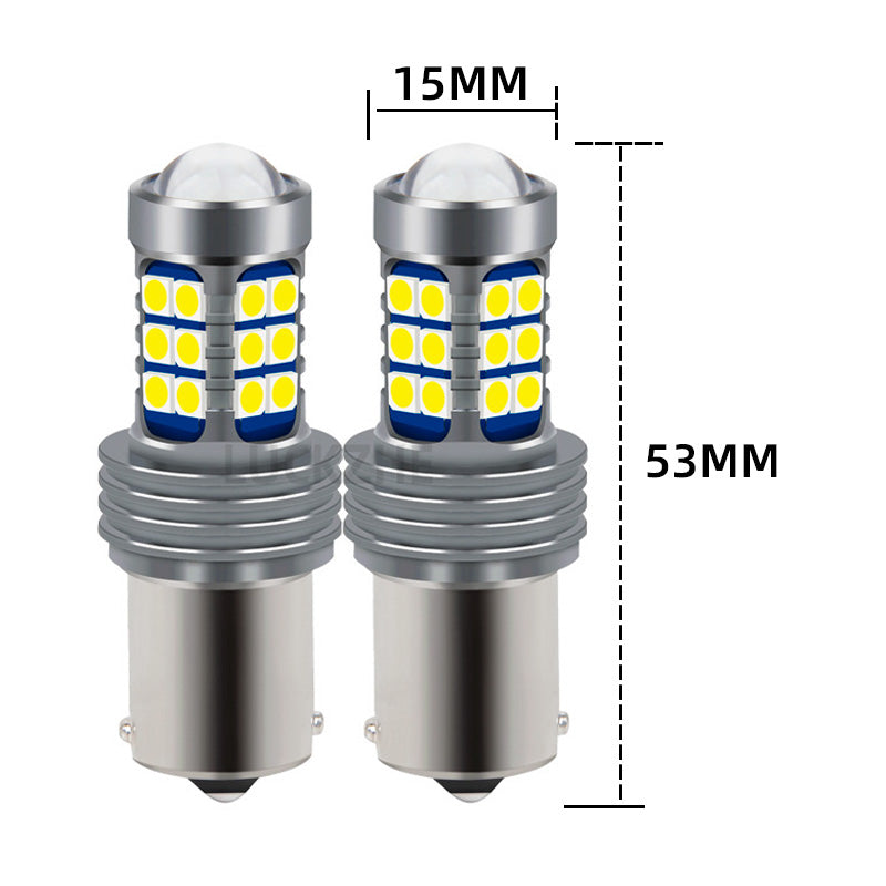 AutoGlowLED LED Reverse Light for Fiat Punto 1994-2015, 2pcs Backup Lamp
