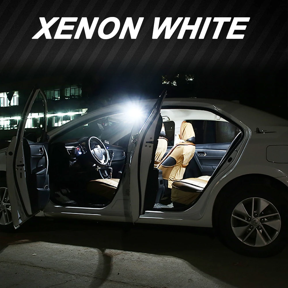 AutoGlowLED Canbus LED Interior Light Kit for Nissan X-Trail Qashqai Patrol Elgrand