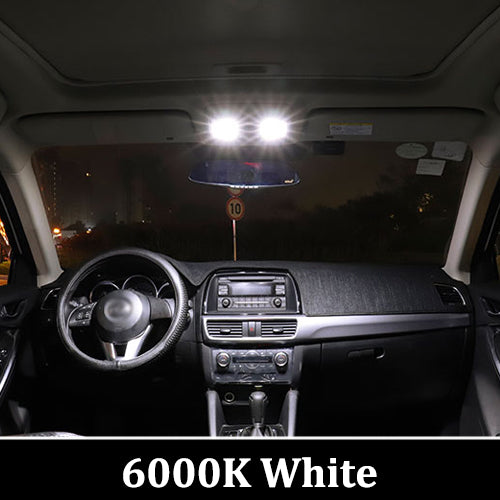 AutoGlowLED 11PCS Canbus LED Interior Light Kit for Fiat Punto EVO 2009-2012