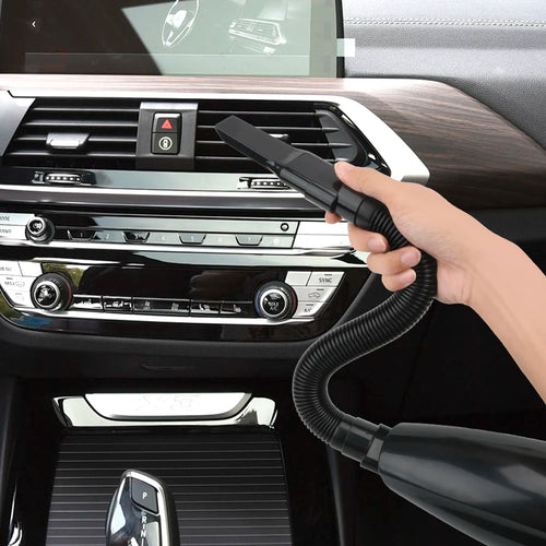 12V 120W Car Vacuum Cleaner Handheld High Suction Wet And Dry Dual Use Seat Dashboard Cleaning A - Automotive LED Light