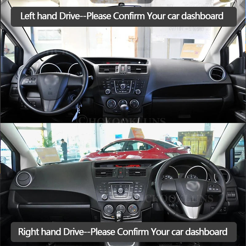 Dashboard Cover Protective Pad for Mazda 5 Premacy 2011~2016 MK3 Car Accessories for Mazda MK3 2011-2016 - Automotive LE