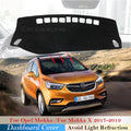 Dashboard Cover Protective Pad for Opel Mokka 2017~2019 Car Accessories Sunshade for Opel 2017-2019 - Automotive LED Lig