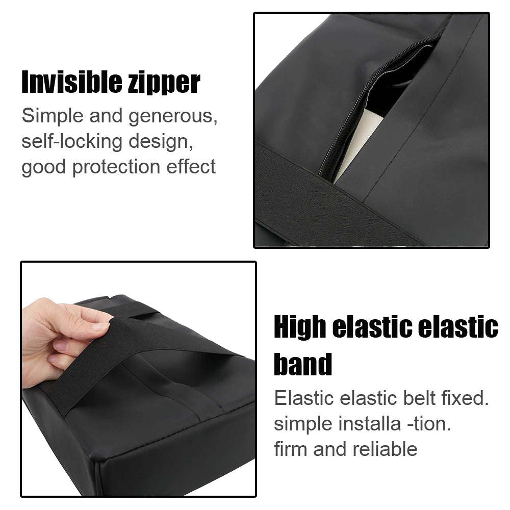 Car Armrest Cushion With Storager Case Coffee Cup Stand Phone Holder Arm Elbow Supportor Off Roa - Automotive LED Light