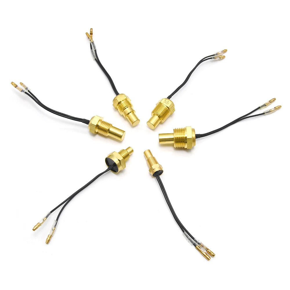 12V 24V Car Truck Digital Water Temperature Sensor NPT1/8 50K Head Plug 10mm 12mm 14mm 16mm 17mm - Automotive LED Light