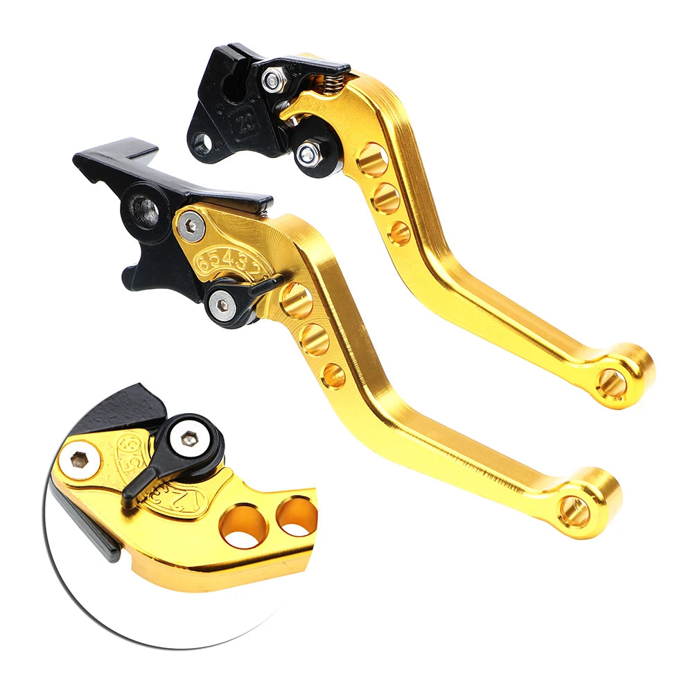 Universal Motorcycle Clutch Brake Handle Drum Lever Fit For BMW Honda Suzuki Motorbike Accessori - Automotive LED Light