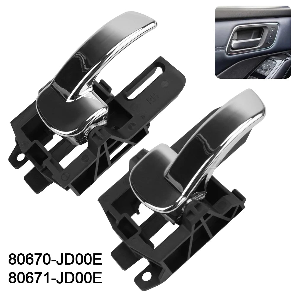 Car Door Handles Interior For Nissan Qashqai J10 2007-2013 80670JD00E 80671JD00E for Nissan J10 2007-2013 - Automotive L