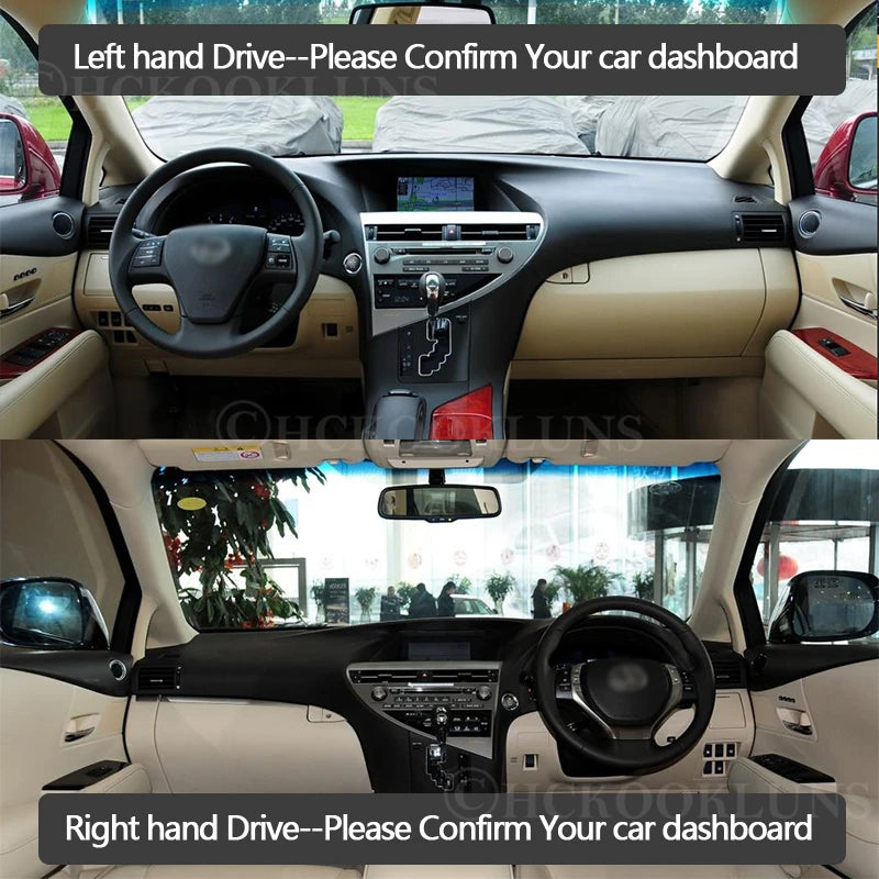 Dashboard Cover Protective Pad for Lexus RX 2010~2015 AL10 Car Accessories Dash  for Lexus AL10 2010-2015 - Automotive L