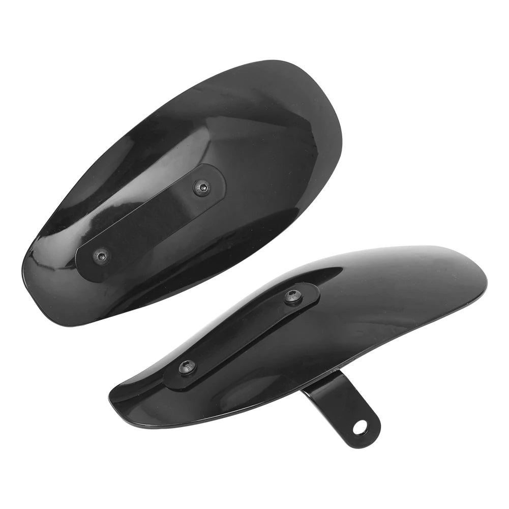 Universal Motorcycle Black Handlebar Hand Guard Handguard Wind Protector Shield For Harley XL 88 - Automotive LED Light