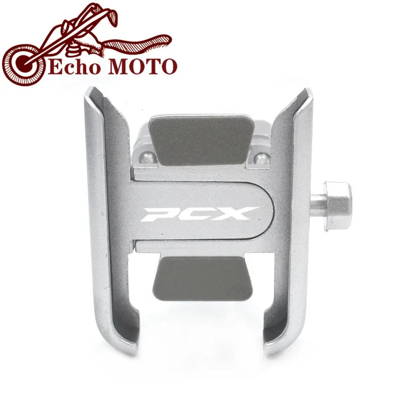 For HONDA PCX150 PCX125 PCX 125 PCX 150 Motorcycle Accessories CNC Handlebar Mobile Phone Holder - Automotive LED Light