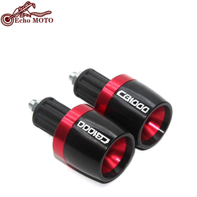 Motorcycle 7/8" 22MM Handlebar Hand Grips Handle Bar End Cap For Honda CB1000R C for Honda 2008-2016 - Automotive LED Li