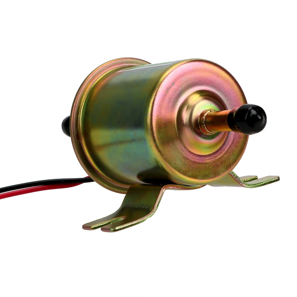 HEP-02A 12V Electric Petrol Fuel Pump For Car Carburetor Motorcycle ATV Bolt Fixing Wire Diesel  - Automotive LED Light