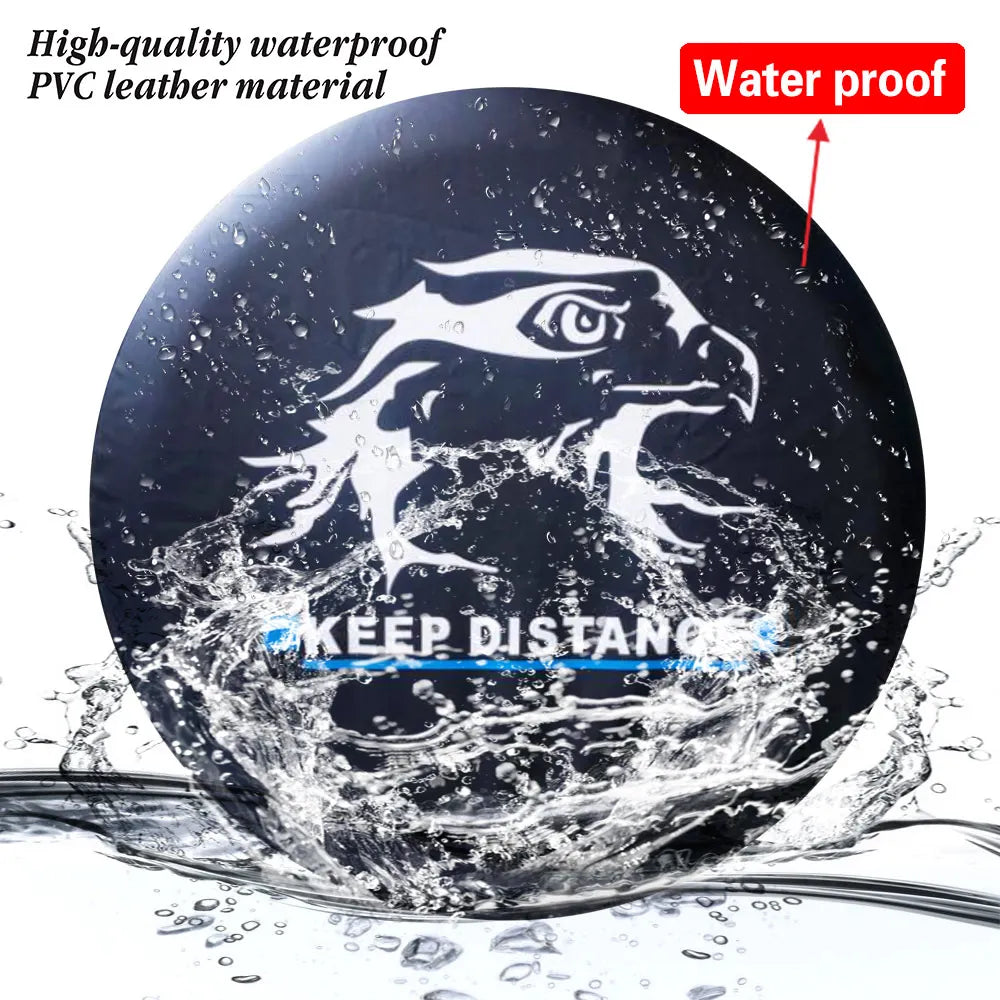 Car Spare Wheel Cover for Tires and Wheel Parts Vehicle Spare Tyre Cover Case 14 15 16 17 Inch f - Automotive LED Light