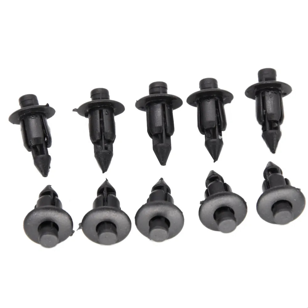 50Pcs/set Door Trim Panel Clips Retainer Clips For Toyota Lexus 6mm Hole Auto Fastener Plastic R - Automotive LED Light
