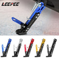 Kick Stand Parking Bracket Adjustable Kickstand Motorcycle Accessories Foot Side Stand for Elect - Automotive LED Light
