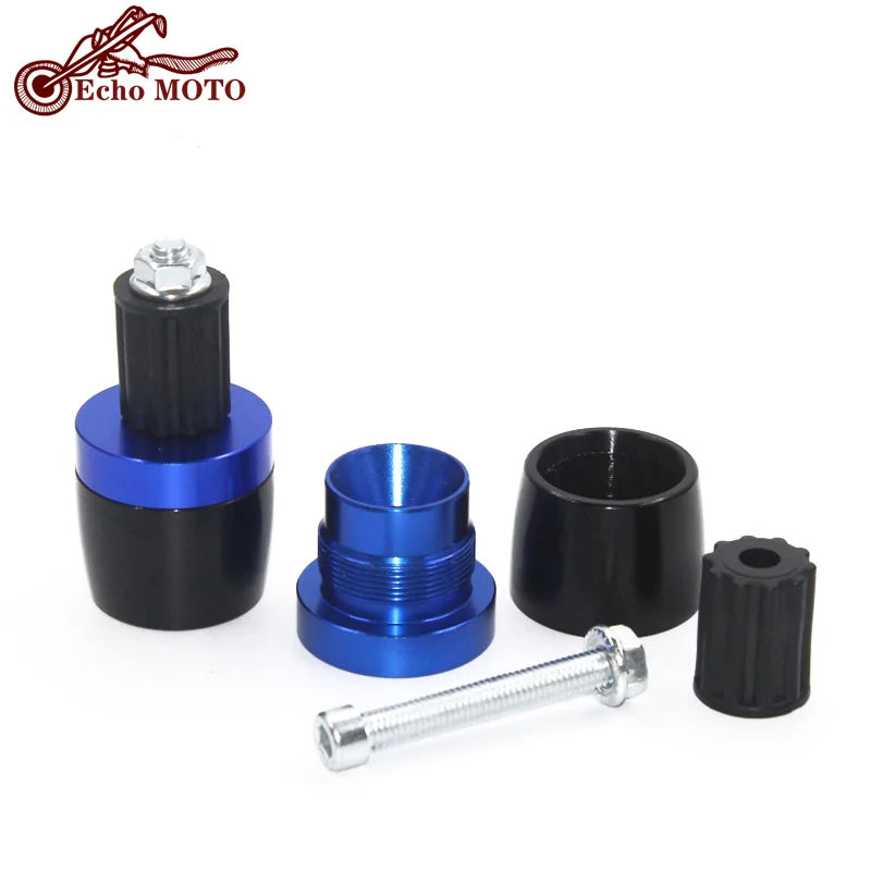 DR-Z For SUZUKI DRZ 400S 400SM DR-Z 400 drz400 CNC Logo Alumiunm Plugs Motorcycle 7/8'' 22mm Han - Automotive LED Light