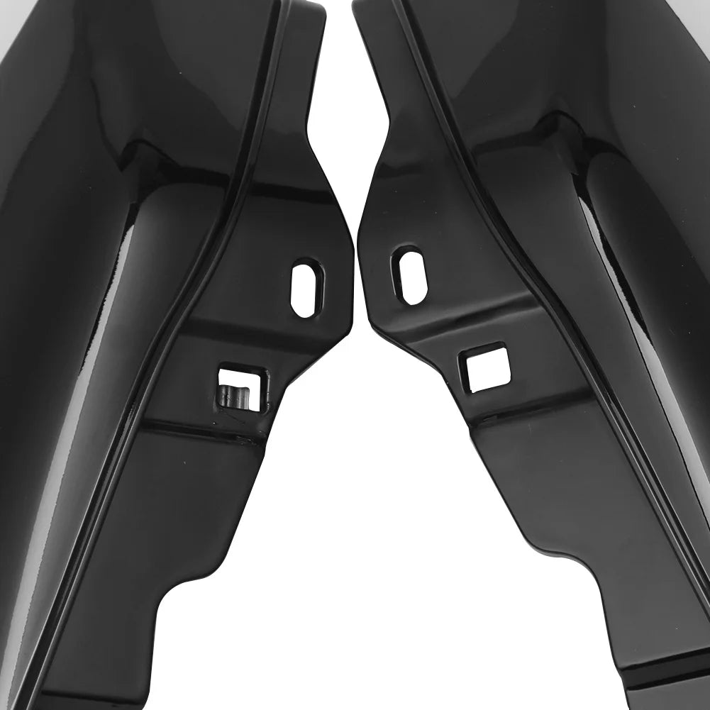 Motorcycle Heat Shield Mid-Frame Air Deflector Trim For Harley Touring Electra Street Glide CVO  - Automotive LED Light