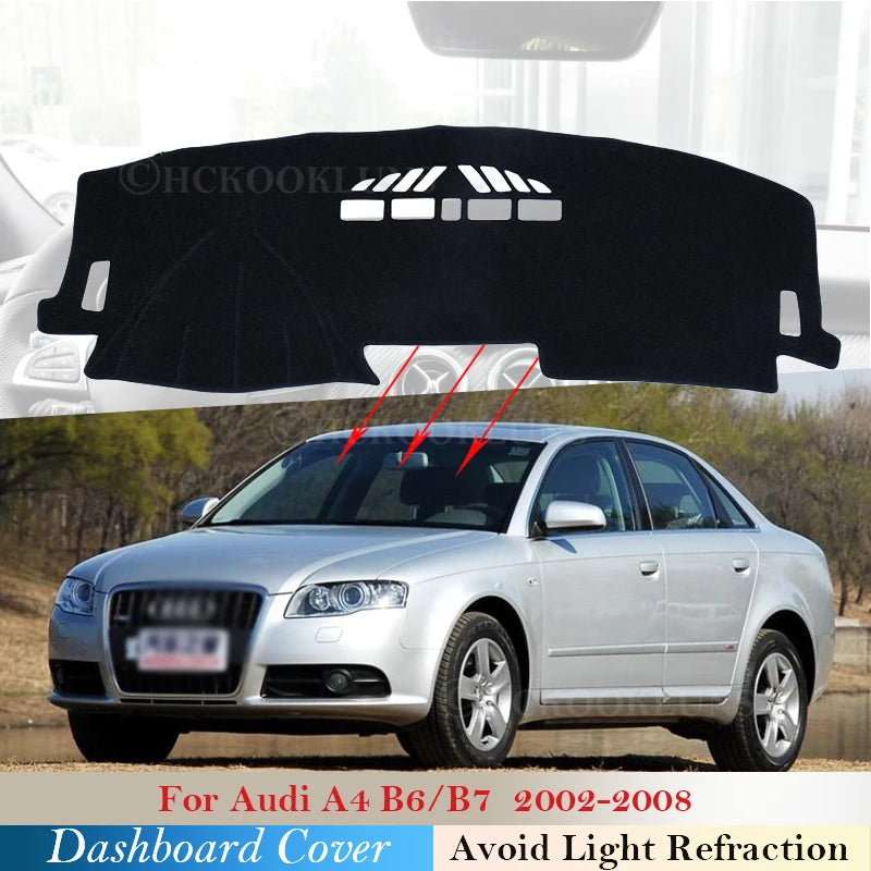 Dashboard Cover Protective Pad for Audi A4 B6 B7 2002~2008 Car Accessories Dash  for Audi A4 B6 B7 2002-2008 - Automotiv