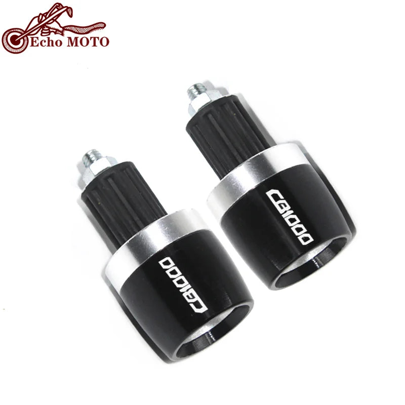 Motorcycle 7/8" 22MM Handlebar Hand Grips Handle Bar End Cap For Honda CB1000R C for Honda 2008-2016 - Automotive LED Li