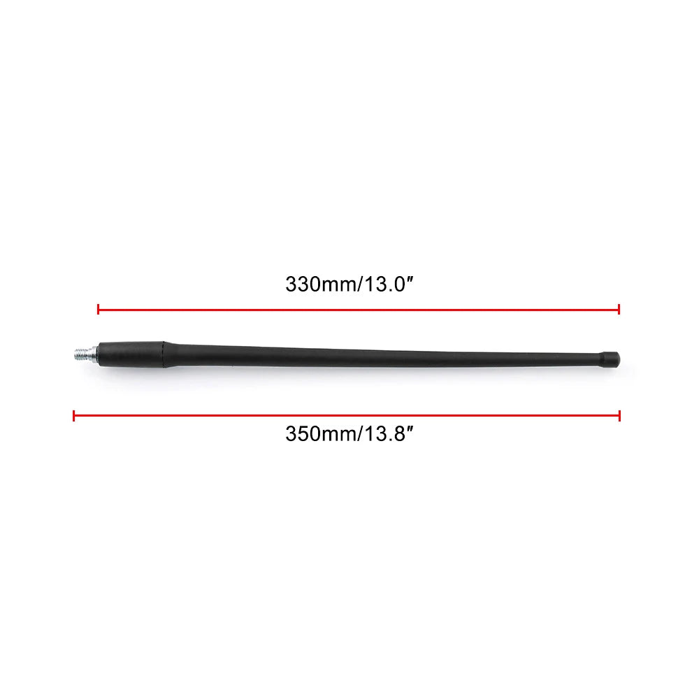 AD New Reflex 13" AM FM Car Radio Roof Antenna Aerials Mast Base Kit amplifier f for Jeep 2007-2018 - Automotive LED Lig